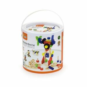 VIGA WOOD BUILDING KIT 68 KS Dřevěné stavebnice, mix, velikost obraz