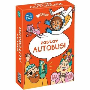 THE HAPPY GANG ZASTAV AUTOBUS! Logická hra, mix, velikost obraz