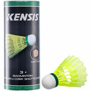 Kensis NSC 3 SLOW Badmintonové míčky, žlutá, velikost obraz