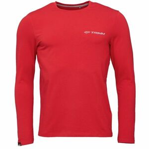 TRIMM BRAVE Pánské tričko s dlouhým rukávem, červená, velikost obraz