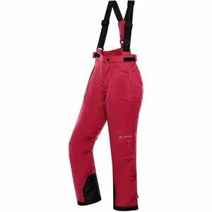 ALPINE PRO EDESO Dětské lyžařské kalhoty, červená, velikost 104-110 obraz