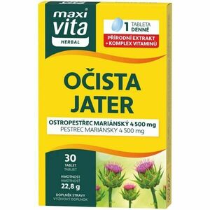VITAR MAXI VITA HERBAL OČISTA JATER 30 TAB Doplněk stravy, , velikost obraz