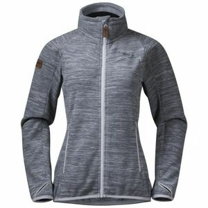 Bergans HAREID FLEECE W JACKET Fleecová mikina, šedá, velikost obraz