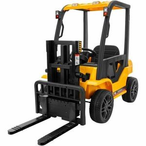 BLUETOUCH ELECTRIC FORKLIFT Elektrický vysokozdvižný vozík pro děti, žlutá, velikost obraz