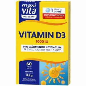 VITAR MAXI VITA VITAMIN D3 60 TBL. Doplněk stravy, , velikost obraz