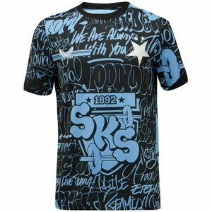 CASTORE SLAVIA PRAGUE PRE MATCH SS TEE JR Dětské sportovní triko, černá, velikost obraz