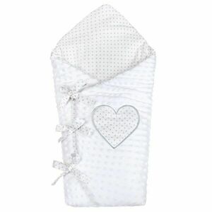 NEW BABY SWADDLING BLANKET Zavinovačka, bílá, velikost obraz