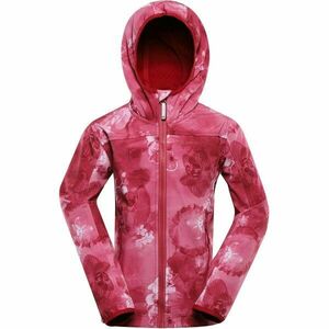 ALPINE PRO HOORO Dětská softshellová bunda, růžová, velikost 164-170 obraz