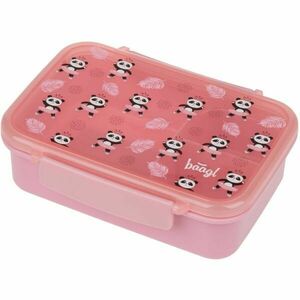 BAAGL PANDA Box na svačinu s přihrádkami, růžová, velikost obraz