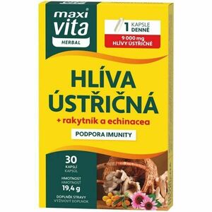 VITAR MAXI VITA HERBAL HLÍVA ÚSTŘIČNÁ+RAKYTNÍK 30 TBL Doplněk stravy, , velikost obraz