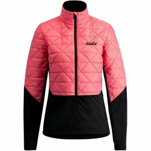 Swix INFINITY HYBRID INSULATED JACKET W Dámská zateplená bunda, růžová, velikost obraz
