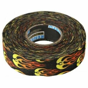 RENFREW SKULL AND FLAME Páska, černá, velikost obraz