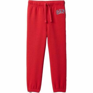 GAP V-LOGO JGR Chlapecké tepláky, červená, velikost 3Y obraz
