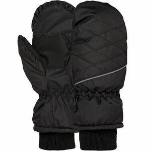 Lewro DERYA Dětské palcové rukavice, černá, velikost 4-5Y obraz