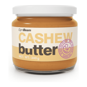 GymBeam KEŠU MÁSLO - 340 G - JEMNÉ Ořechové máslo, , velikost obraz