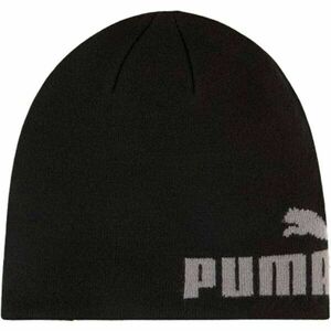 Puma ESSENTIALS MID CROWN CUFFLESS BEANIE JR Dětská zimní čepice, černá, velikost obraz