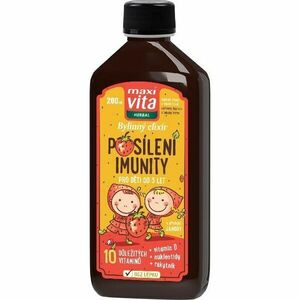 VITAR MAXI VITA HERBAL BYLINNÝ ELIXÍR POSÍL. IMUNITY PRO DĚTI 200 ML Doplněk stravy, , velikost obraz