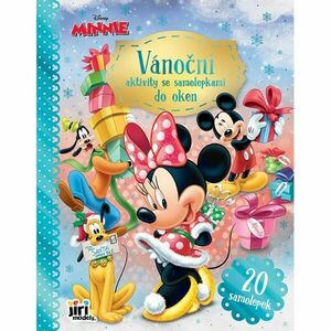 JIRI MODELS VÁNOČNÍ AKTIVITY SE SAMOLEPKAMI DO OKEN MINNIE Kreativní set, mix, velikost obraz