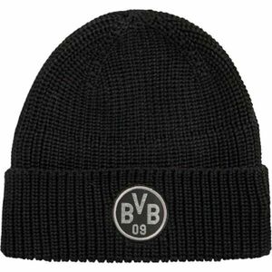 Puma BORUSSIA DRTMUND ESSENTIALS BEANIE Zimní čepice, černá, velikost obraz