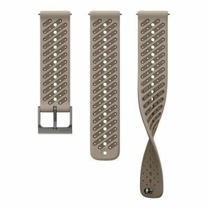 Suunto 22 ATH8 SILICONE STRAP S+M Silikonový řemínek, hnědá, velikost obraz