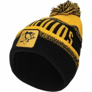 FANATICS PITTSBURGH PENGUINS THRIVE CUFFED POM BEANIE Čepice, černá, velikost obraz