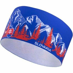 FLLÖS FANLINE HEADBAND SLOVAKIA 2 Sportovní čelenka, modrá, velikost obraz