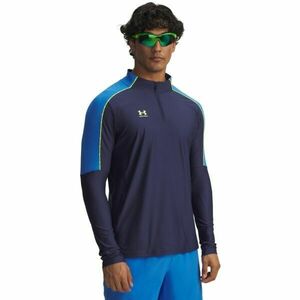 Under Armour CHALLENGER PRO MIDLAYER Pánská fotbalová mikina, tmavě modrá, velikost L obraz