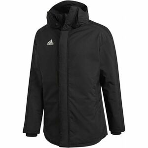 adidas STADIUM PARKA 18 Pánská fotbalová bunda, černá, velikost obraz