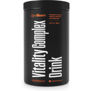 GymBeam VITALITY COMPLEX DRINK - 360 G - ZELENÉ JABLKO Vitamín, , velikost obraz