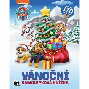 JIRI MODELS SAMOLEPKOVÁ KNÍŽKA VÁNOČNÍ TLAPKOVÁ PATROLA Samolepková knížka, mix, velikost obraz