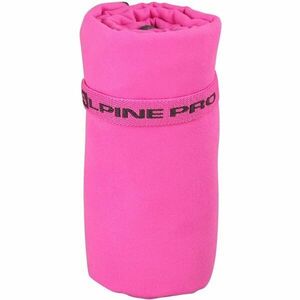 ALPINE PRO GRENDE Outdoorová osuška, růžová, velikost obraz