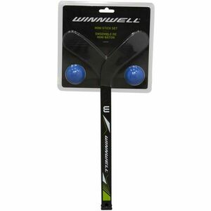 WINNWELL MINI STICK SET Dětské hokejky, černá, velikost obraz