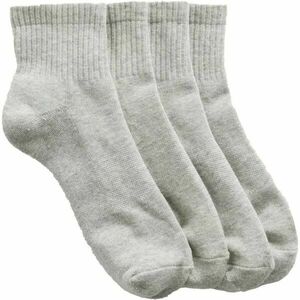 GAP V-STUDIO LOGO CREW 2PK Dámské ponožky, šedá, velikost obraz