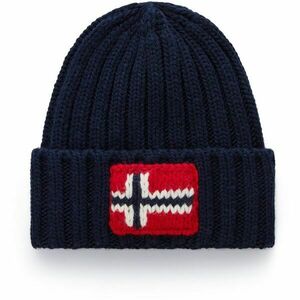 Napapijri F-SEMIURY Zateplená čepice, tmavě modrá, velikost UNI obraz