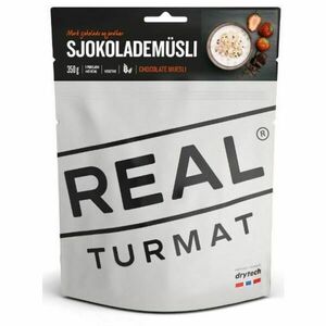 REAL TURMAT ČOKOLÁDOVÉ MÜSLI S JAHODAMI 350G Cestovní a expediční strava, dummy, velikost obraz