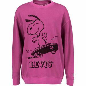 Levi's® UNBASIC CREW SWEATSHIRT Dámská mikina, růžová, velikost obraz