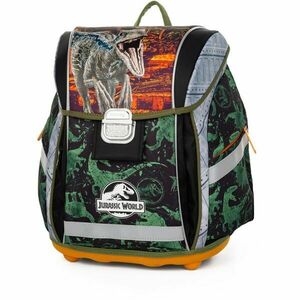 Oxybag JURASSIC WORLD Školní batoh, černá, velikost obraz