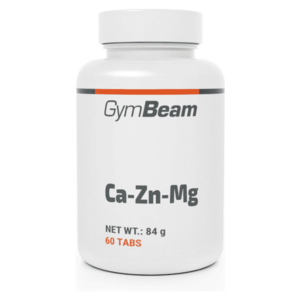 GymBeam VÁPNÍK + ZINEK + HOŘČÍK- 60 TAB Minerální látka, , velikost obraz