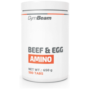 GymBeam BEEF & AMP- 500 TAB Aminokyselina, , velikost obraz