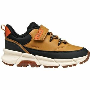 Geox J FLEXYPER PLUS Chlapecká volnočasová obuv, hnědá, velikost obraz