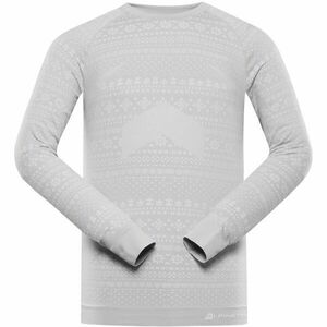 ALPINE PRO AMBOS Pánské funkční spodní triko, šedá, velikost XL/XXL obraz