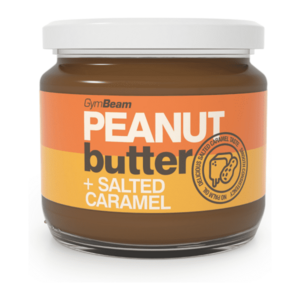 GymBeam ARAŠÍDOVÉ MÁSLO SLANÝ KARAMEL - 340 G Ořechové máslo, , velikost obraz