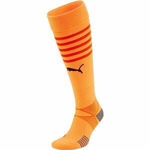 Puma TEAMFINAL SOCKS Pánské fotbalové ponožky, oranžová, velikost 47-49 obraz