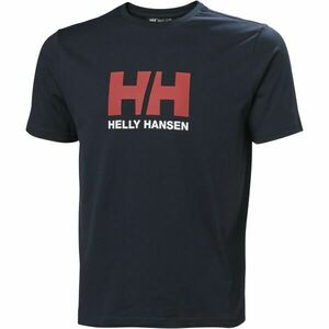 Helly Hansen HH LOGO T-SHIRT Pánské triko, tmavě modrá, velikost obraz
