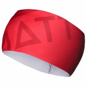 Matt ONE LAYER HEADBAND Sportovní čelenka, červená, velikost obraz