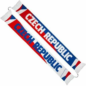 FLLÖS FANLINE SCARF CZECH 5 Zimní šála, bílá, velikost obraz