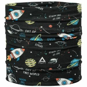 Matt COOLMAX ECO Dětský nákrčník, černá, velikost obraz