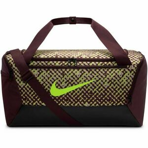 Nike BRASILIA S DUFFLE Sportovní taška, vínová, velikost obraz
