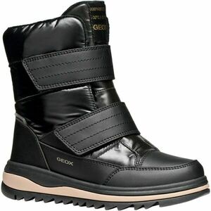 Geox J ADELHIDE B AB Dívčí zimní obuv, černá, velikost obraz