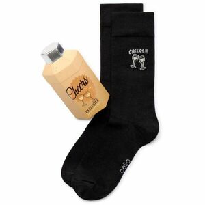 CELIO XMISOCHAMP Pánské ponožky v dárkovém balení, černá, velikost obraz